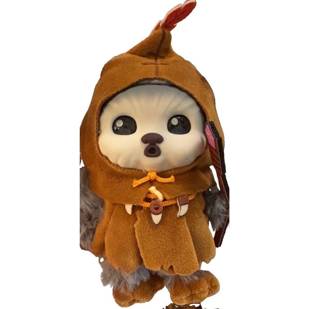 STAR WARS Cosbi Ewok Series 2 Plush Keychain KAINK Ewok Priestess Open Box MINT